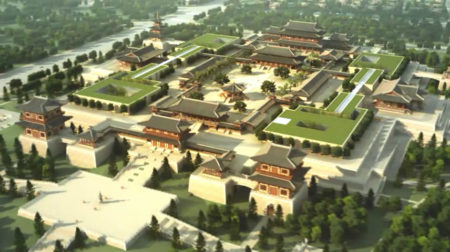 古建筑三维动画